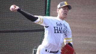 昨季投手2冠の鷹・石川が初の打撃投手登板　51球投げて「収穫あった」