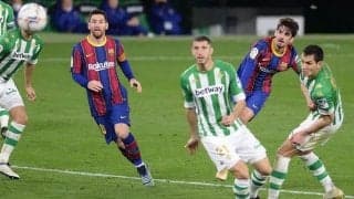 呪縛を解き放ったポルトガルの若きウイング バルサ加入27試合目で初ゴール