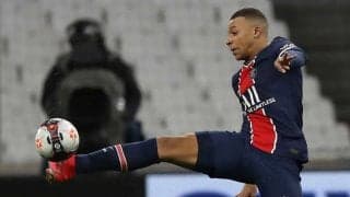 エムバペ、酒井宏樹かわした“超速カウンター弾”に反響「原付より速い」「人間離れ」