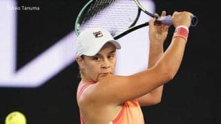 世界1位バーティ、相手にわずか10ポイントしか与えず全豪初戦を完勝!!