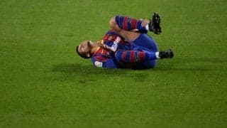 再び野戦病院化するバルサ...8人のトップチーム選手を失う