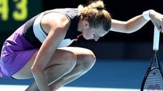 一昨年準V クヴィトバが敗退