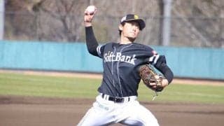 鷹15年ドラ1高橋純、打撃投手でバット2本へし折る「思ったよりも投げられた」