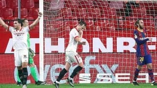 クンデの圧巻個人技弾とラキティッチが恩返し弾!　バルサ完封のセビージャが先勝!《コパ・デル・レイ》