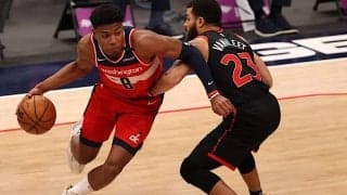 ウィザーズは八村が15得点8リバウンドを記録するものの、ラプターズに敗戦…渡邊は左足首の捻挫で欠場