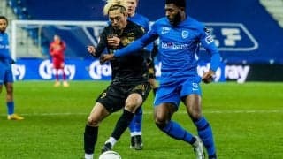 伊東純也と鈴木優磨の日本人対決は、伊東のヘンクに軍配《クロッキーカップ》