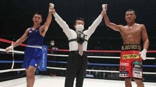 プロ×アマの意地が激突　“代役”秋山佑汰が平岡アンディに奮戦「いい試合できた」