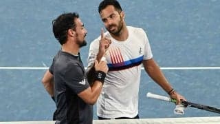 4時間の死闘の結末は激しい口論...。勝利したフォニーニがつっかかる[全豪オープン]