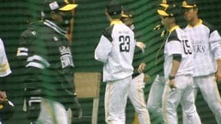 鷹・周東と明石がA組に合流　周東は右肩コンディション不良でB組スタート