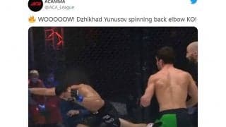 「予想できない」変則エルボーが顔面に炸裂　ロシアMMAの初回KO劇に海外反響「残酷だ」