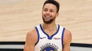 【NBA】カリー同僚が“超フライング歓喜”　3ポイント確信の映像に米反響「ステフだもんね」