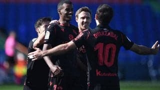 低調ヘタフェ、イサク弾に沈み3連敗…久保は58分からプレーも見せ場を作れず《ラ・リーガ》