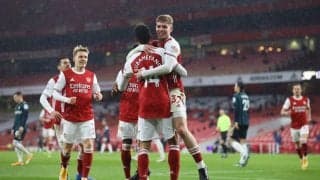 4試合ぶり勝利のアーセナル、アルテタはハットのオーバメヤン絶賛「ゴール以外も素晴らしかった」