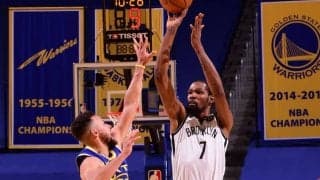 復帰戦のケビン・デュラント、古巣ウォリアーズ相手に20得点「ゴールデンステイトでの経験は人生の糧」