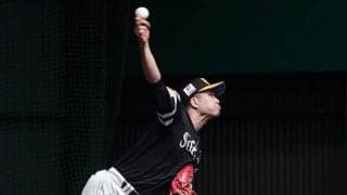 鷹・工藤監督「球は良かったですよ」　最速153キロの千賀初ブルペンに目を細める