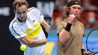 「全豪オープン」試合前スタッツ：準々決勝／アンドレイ・ルブレフVSダニール・メドベージェフ