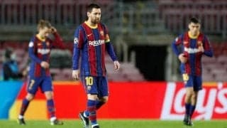 4失点でベスト8進出が遠のいたバルサ、唯一の収穫となったピケに最高評価「6」