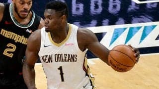 【NBA】怪物ザイオンがギョッ!!と驚き　ダンク決めたモラントへの反応に米注目「俺も同じだ」