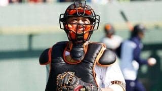 「惚れ惚れする」「瞬きしてない」　巨人小林の“ビタ止め”スーパースロー動画が凄い