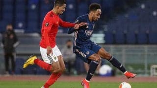 主力起用のアーセナル、中立地開催のベンフィカ戦でアウェイゴール奪ってのドロー《EL》