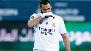 レアルFWベンゼマがトレーニング欠席でバジャドリー戦欠場、アタランタとのCLも欠場か？