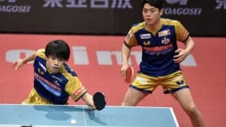 【Tリーグ】17歳、篠塚大登  嬉しいシングルス初勝利に坂本監督「卓球は我慢の連続、人生と同じ」