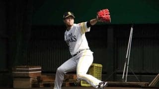 ソフトバンク千賀、宝刀フォークも解禁　キャンプ2度目ブルペンで30球投げる