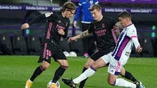 セットプレーから決勝点 離脱者9人のマドリーが総力戦制し首位アトレティコに肉薄