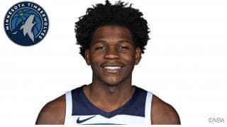 渡邊雄太（ラプターズ）との空中戦勝利のアンソニー・エドワーズ（ウルブズ）、試合に負けて反省しきり - I ain't make shots（ぜんぜんショットが入んないスから）