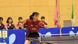 【連載】『令和２年度卒業記念特集』第２４回　加藤結有子／女子卓球