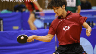 【連載】『令和２年度卒業記念特集』　第２３回　緒方遼太郎／男子卓球