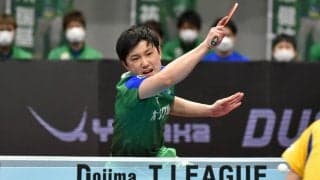 張本智和「日本のエースである以上、負けるわけにいかない」木下、最終戦でリーグ1位