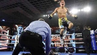 失神KOで番狂わせ　29連勝新王者の完璧カウンターに米戦慄「恐ろしい」「美しく残酷」