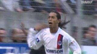 スカッとゴール！ ワンツー、シザース、チップキック…ロナウジーニョのビューティフルゴール