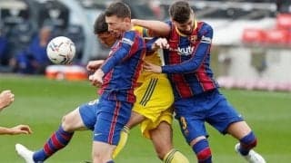 カディスの粘り強さに負けたバルサ『幼稚』なミスもなぜか笑顔のCBに最低評価