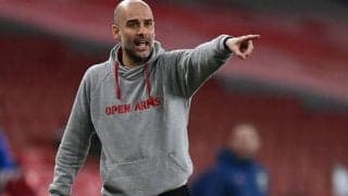 止まらぬシティ、ペップは公式戦18連勝のチームを称賛 「驚きと感銘を受けている」