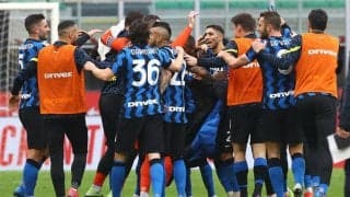 ダービー制して首位固めのインテル、コンテは「並外れたパフォーマンス」と称賛