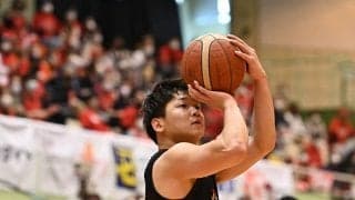 守備で輝く富山グラウジーズの松脇圭志…試行錯誤の末、スリーをプロでも武器に