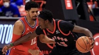 ラプターズがイースタン首位のシクサーズを撃破！チームは4連勝も渡邊雄太は出場なし