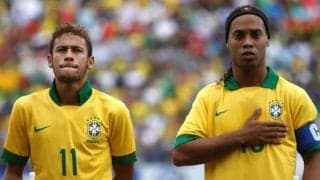 母を亡くしたロナウジーニョへネイマールが励ましのメッセージ