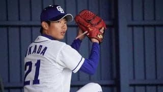 「思わず目をつぶっちゃいました」捕手目線で見た中日・岡田の投球にファン驚愕