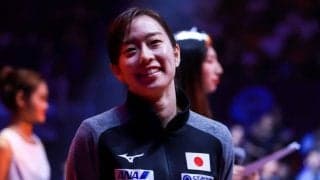 石川佳純、28歳のバースデーに笑顔で感謝　平野早矢香さんからは「可愛い　惚れる笑笑」