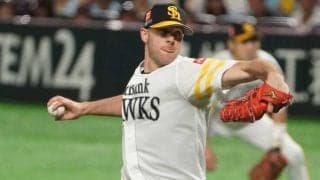 日本通算43勝の前鷹バンデンハークがヤクルト入り　背番号15、NPBが支配下公示