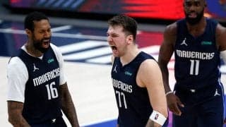 マブスがセルティックスに劇的勝利…ドンチッチが試合終了間際に勝ち越し3ポイント