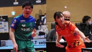 張本智和・加藤美優　男女最多勝選手がTリーグ後期MVPに