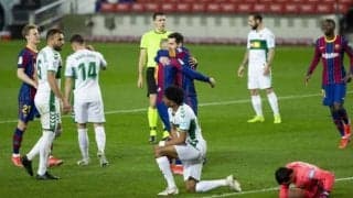 バルサ 公式戦2試合ぶりに勝利、メッシの全得点に絡む活躍で3発快勝