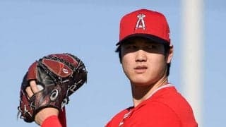 【MLB】大谷翔平、初のライブBP登板でいきなり156キロ！　「肘の馴染み方いい」