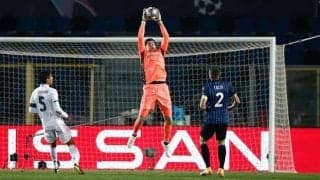 4試合連続無失点のクルトワ アタランタ戦に「こんなに静かな夜になるとは...」