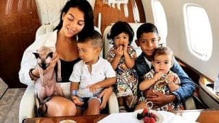 C・ロナウド家の子猫が交通事故に...彼女がプライベートジェットで搬送？