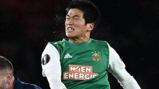 ラピド・ウィーンのFW北川航也がふくらはぎ肉離れで離脱、今季はELにも出場し4ゴール